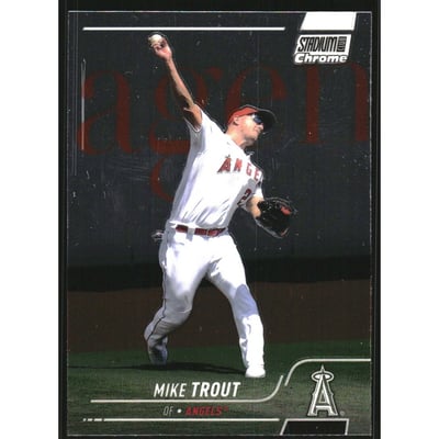 2022 Stadium Club Chrome #200 Mike Trout