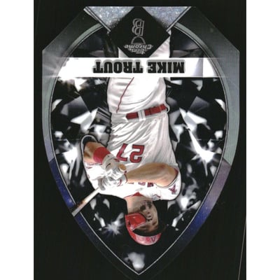 2022 Topps Chrome Ben Baller Ben's Diamond Die Cuts #BBDC1 Mike Trout