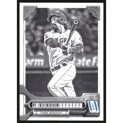 2022 Topps Gypsy Queen Black and White #209 Anthony Rendon