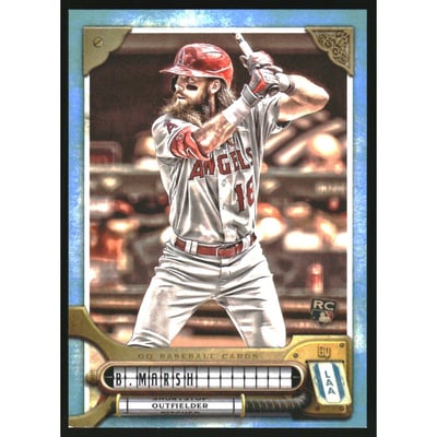 2022 Topps Gypsy Queen Blue #261 Brandon Marsh