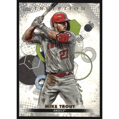 2022 Topps Inception #1 Mike Trout
