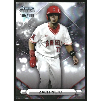2023 Bowman Sterling Prospects Refractors #BSP92 Zach Neto