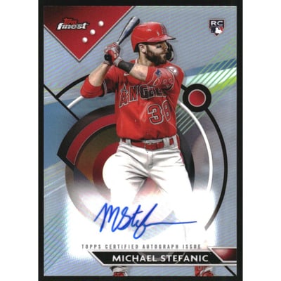 2023 Finest Autographs Refractors #FAMST Michael Stefanic