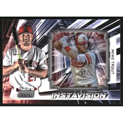2023 Stadium Club Instavision #IVMT Mike Trout