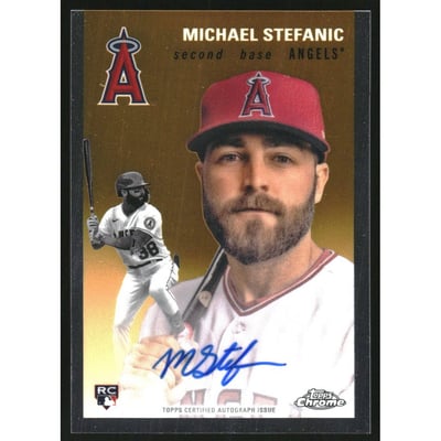 2023 Topps Chrome Platinum Anniversary Autographs #CPAMST Michael Stefanic