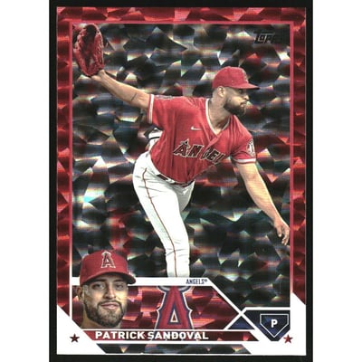 2023 Topps Red Foil #327 Patrick Sandoval