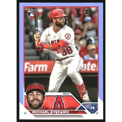 2023 Topps Update Father's Day Blue #US124 Michael Stefanic