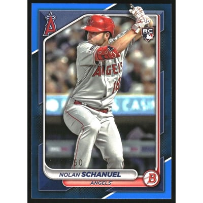 2024 Bowman Blue #81 Nolan Schanuel