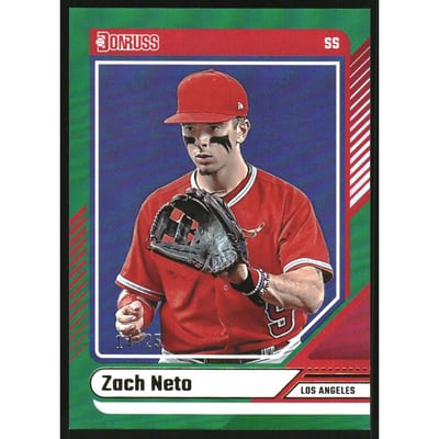 2024 Donruss Teal #26 Zach Neto