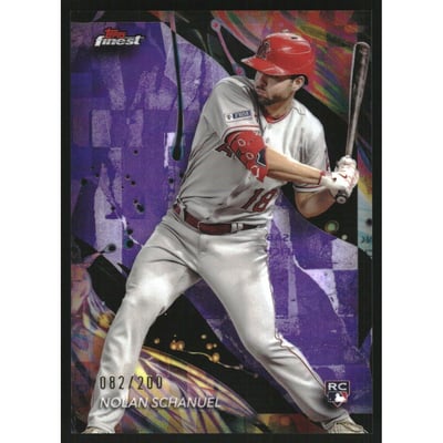 2024 Finest Purple Refractors #182 Nolan Schanuel