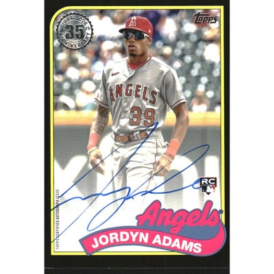 2024 Topps '89 Topps Autographs Black #89BAJOR Jordyn Adams/199