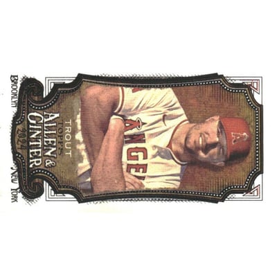 2024 Topps Allen and Ginter Mini #280 Mike Trout