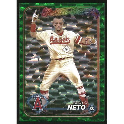 2024 Topps Green Foil #545 Zach Neto FS