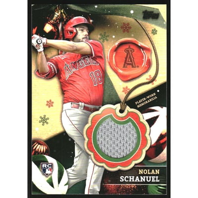 2024 Topps Holiday Relics #RCNS Nolan Schanuel