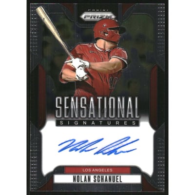 2025 Panini Prizm Sensational Signatures #30 Nolan Schanuel