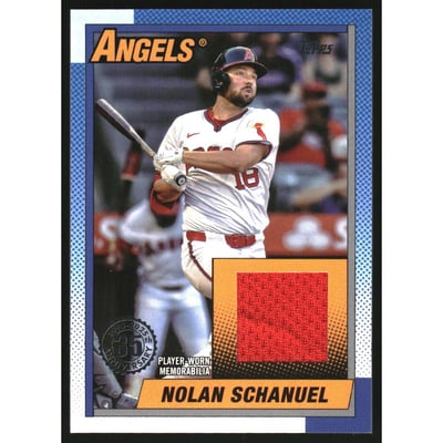 2025 Topps '90 Topps Relics #T90RNS Nolan Schanuel