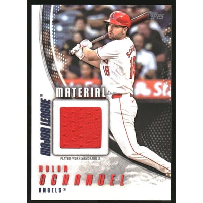 2025 Topps Major League Materials #MLMNS Nolan Schanuel