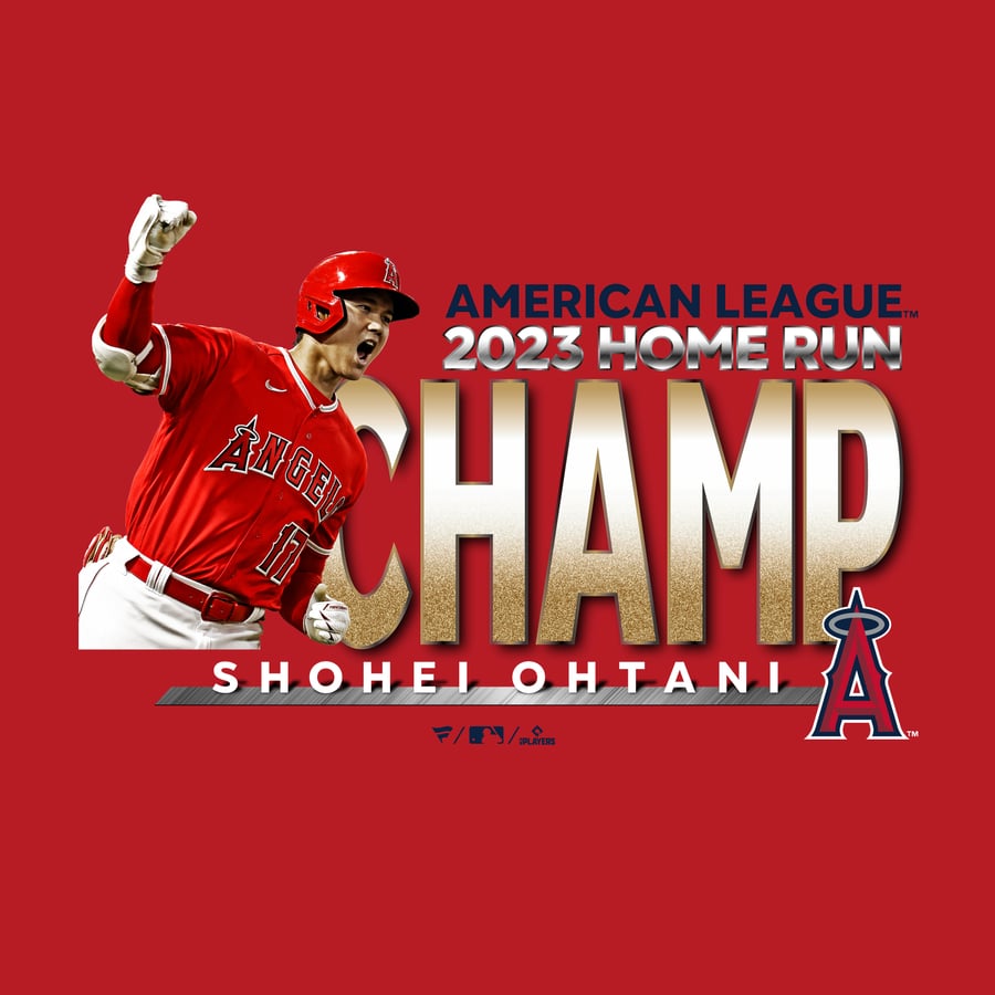 エンゼルス 大谷翔平 2023 ア・リーグ ホームラン王 記念 パーカー 