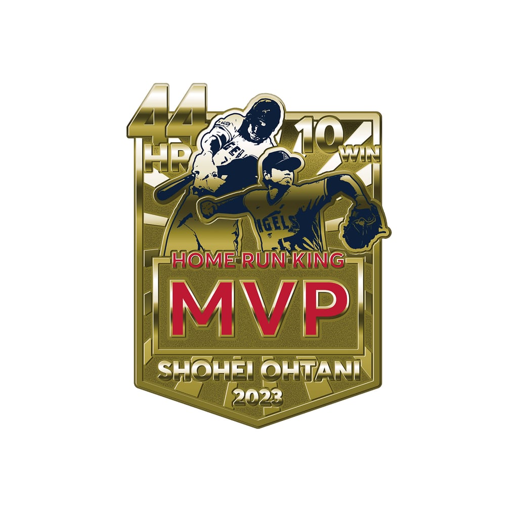 エンゼルス 大谷翔平 アメリカンリーグ ホームラン王＆MVP 2023 額装 