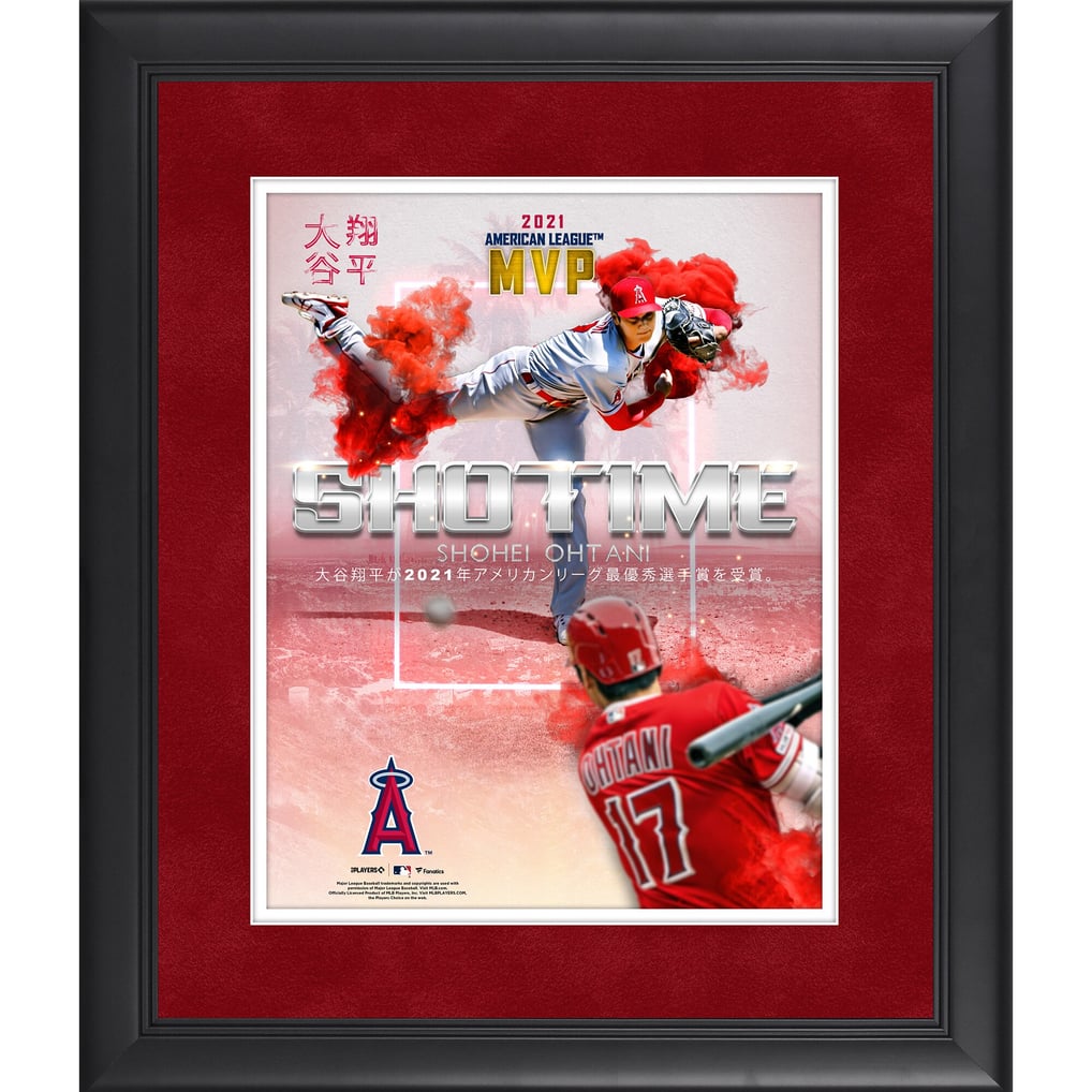 Fanatics Authentic エンゼルス 大谷翔平 2021 アメリカンリーグ MVP 