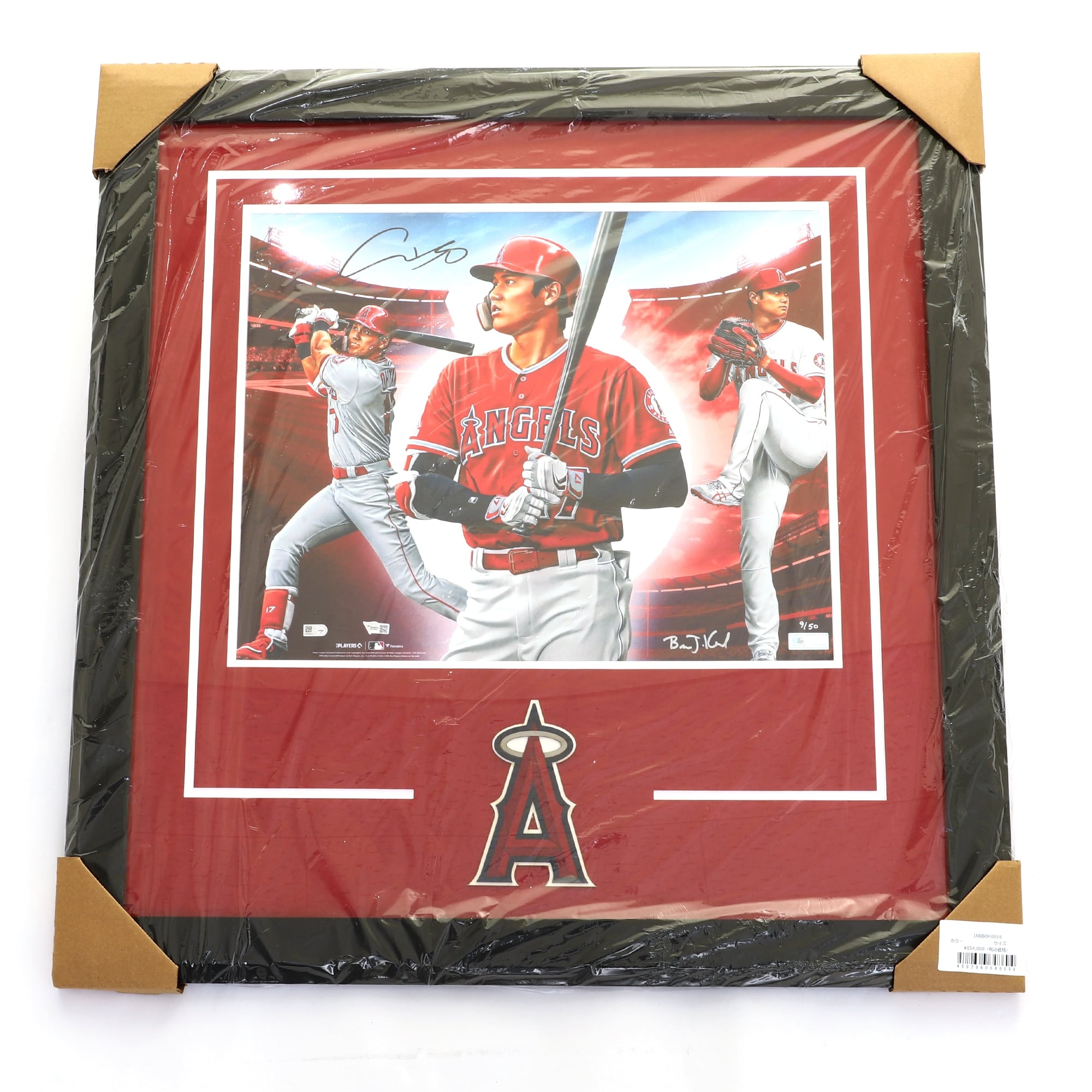 貴重 大谷翔平選手☆直筆サイン入りA4フォト写真☆エンゼルス 