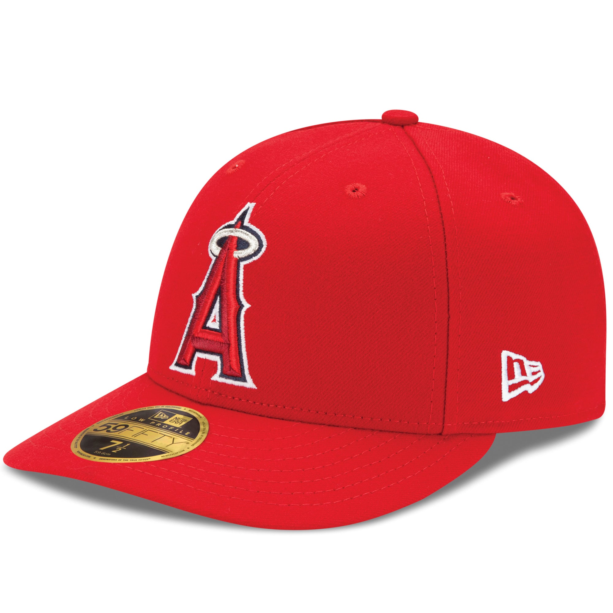 Los Angeles Angels New Era Game Authentic Collection On-Field Low Profile 59FIFTY - Chapeau ajusté Rouge