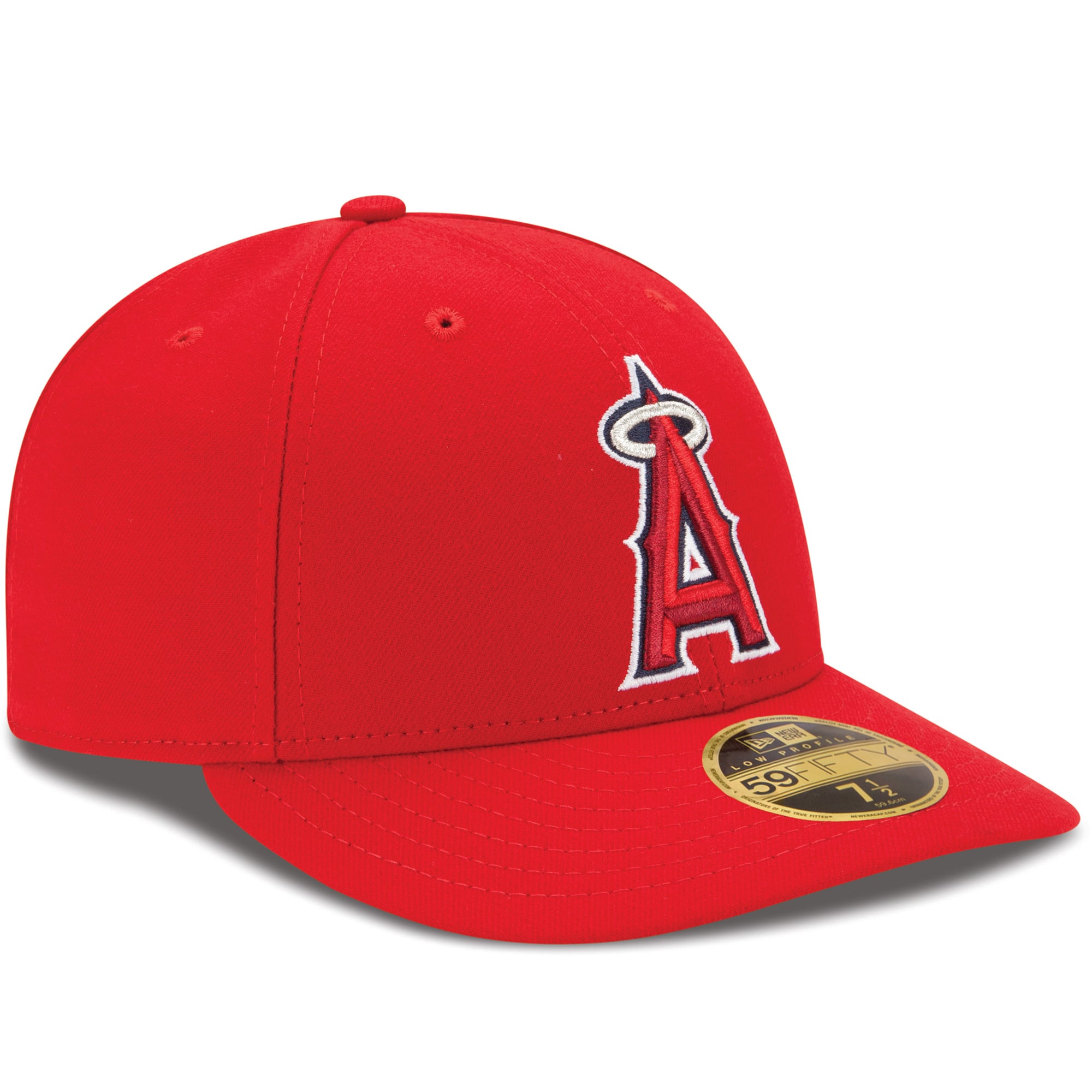 Los Angeles Angels New Era Game Authentic Collection On-Field Low Profile 59FIFTY - Chapeau ajusté Rouge