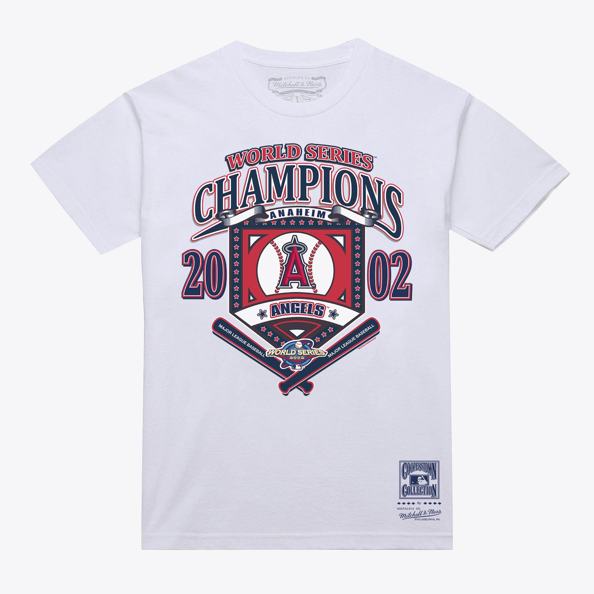 T-shirt Anaheim Angels Rouge Taille M - Marque Moonlight Graham Occasion