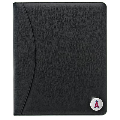 Los Angeles Angels Zippered Leather Portfolio