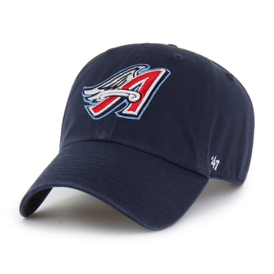  Los Angeles Angels '47 Cooperstown Collection Clean Up Adjustable Hat - Navy