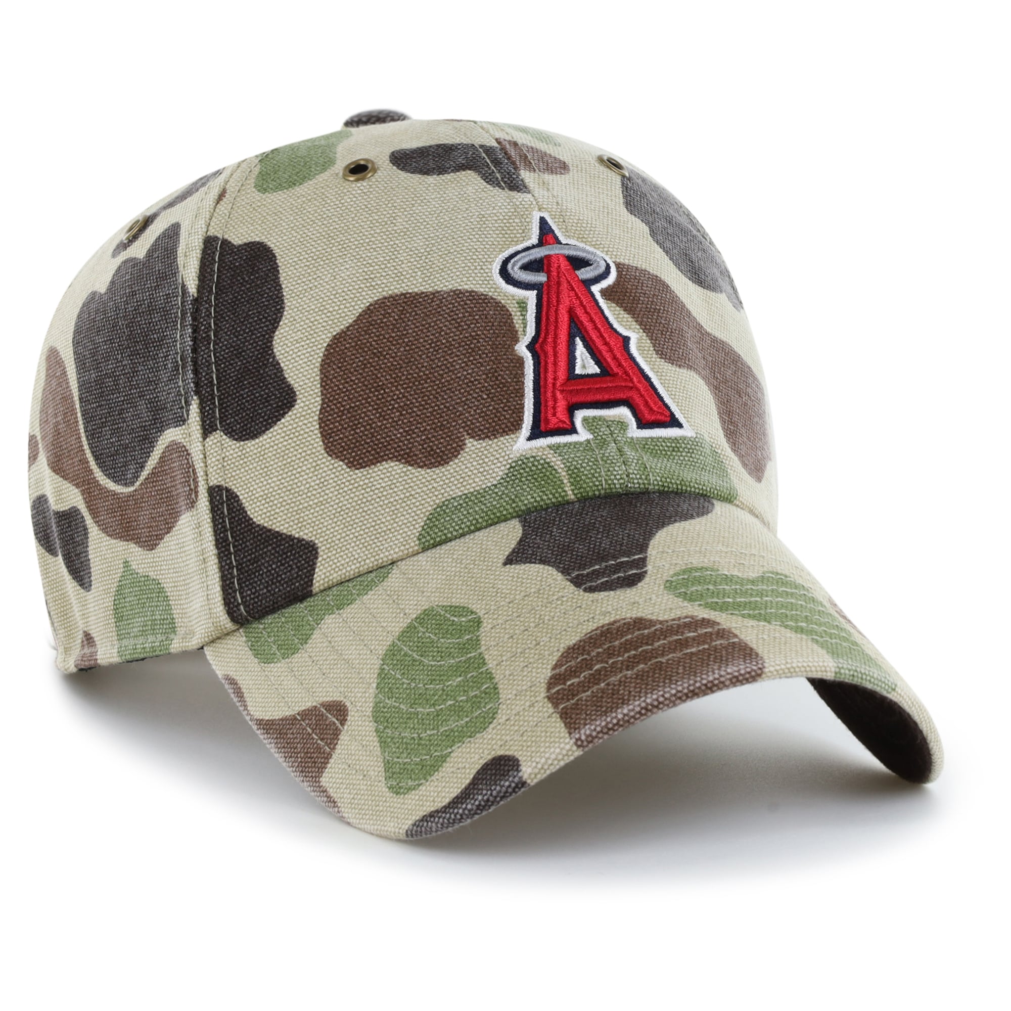 Casquette ajustable Carhartt x '47 Camo Los Angeles Angels Duck Clean Up pour homme