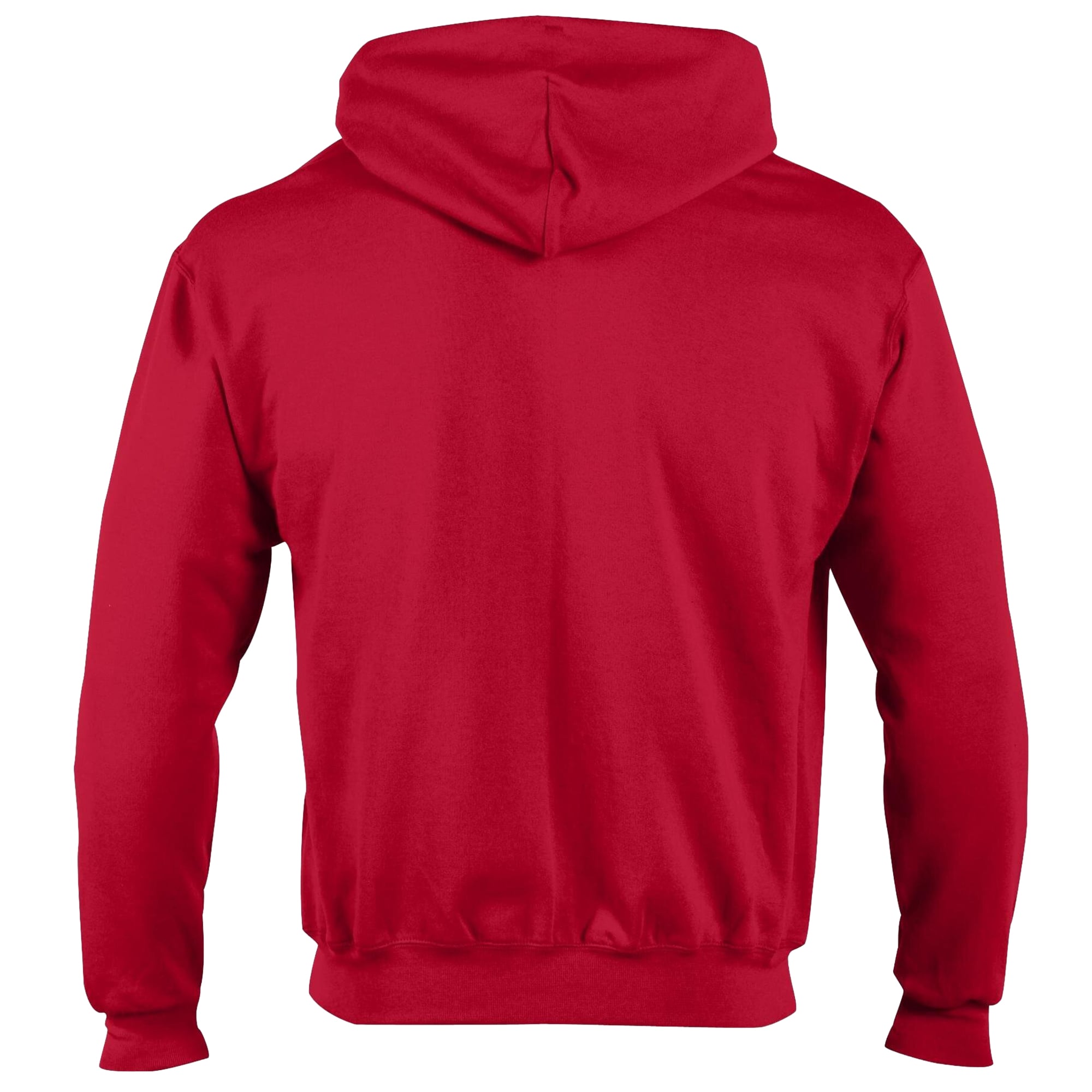 Men's Champion Red Los Angeles Angels Powerblend Full-Zip Hoodie