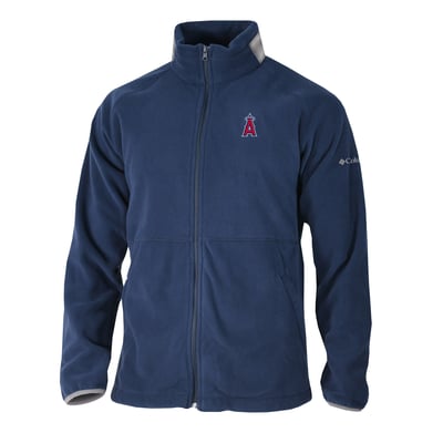 Los Angeles Angels Columbia  Everest Ridge Full-Zip Fleece Jacket - Navy