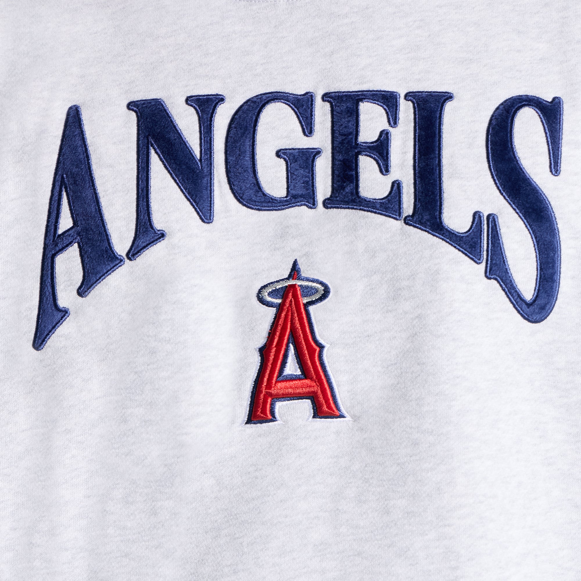 Sweat-shirt Steady State des Los Angeles Angels de lululemon pour homme, couleur gris chiné ultra clair.
