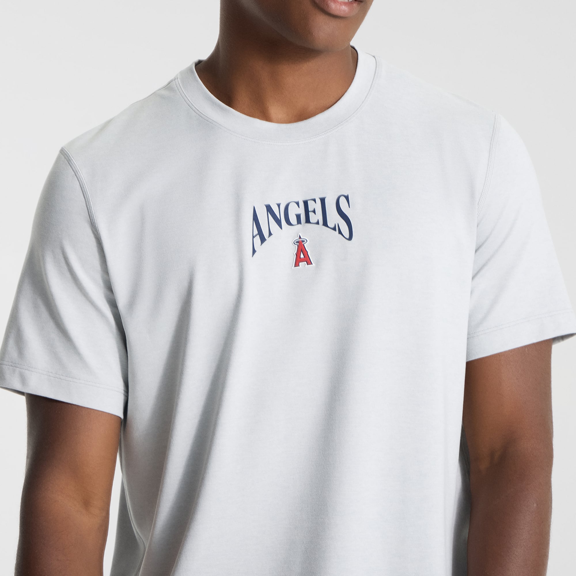 T-shirt en jersey doux pour homme lululemon Heathered Silver Drop Los Angeles Angels
