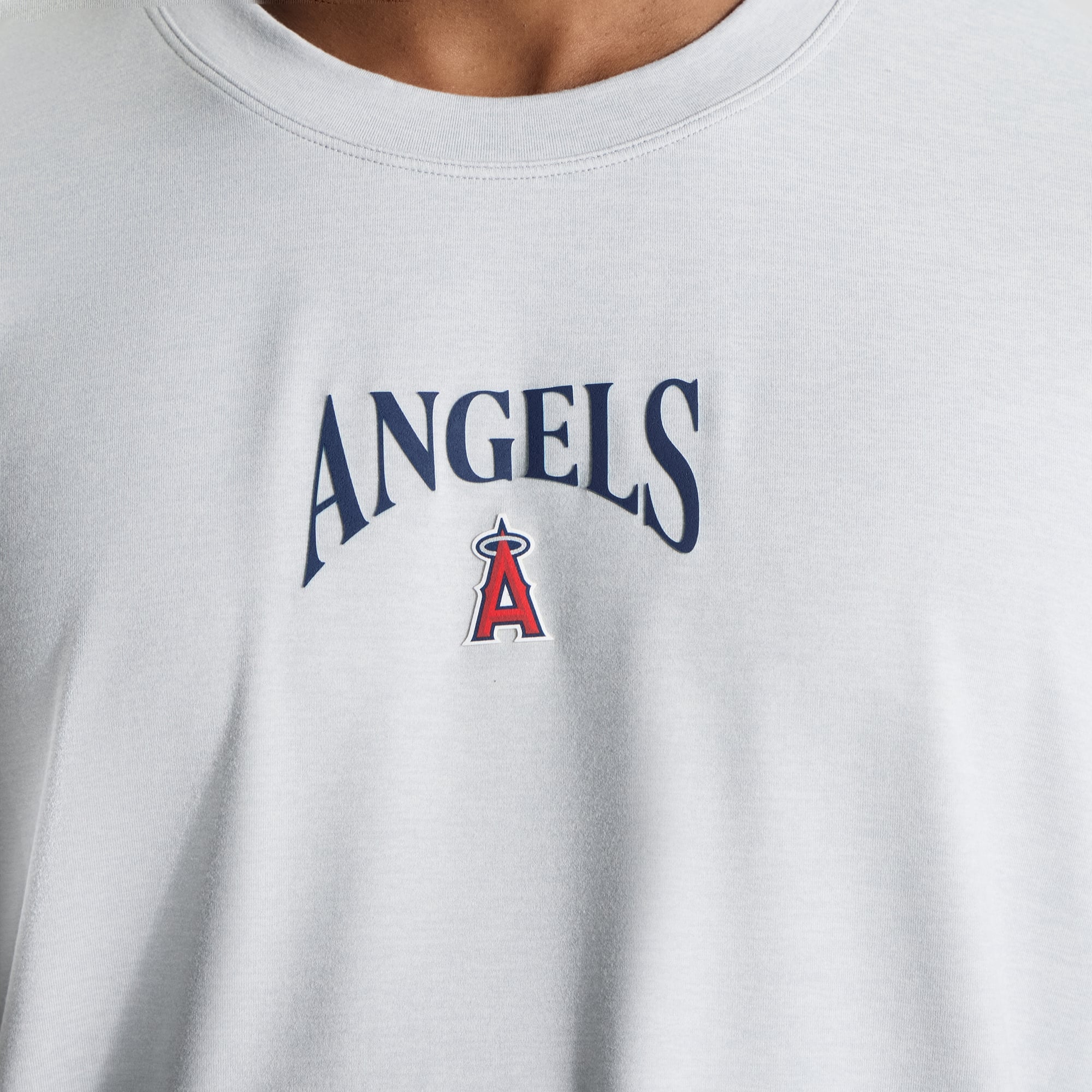 T-shirt en jersey doux pour homme lululemon Heathered Silver Drop Los Angeles Angels