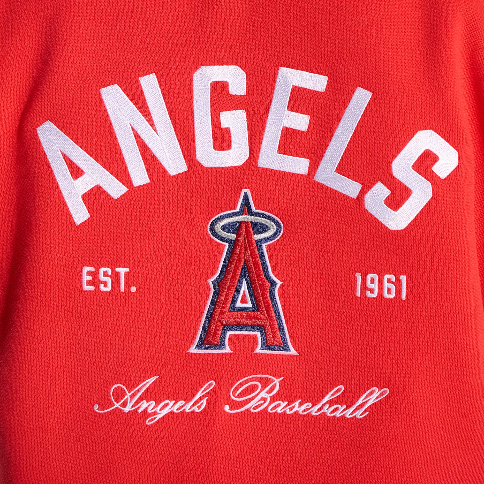 Men's lululemon True Red Los Angeles Angels Steady State Hoodie