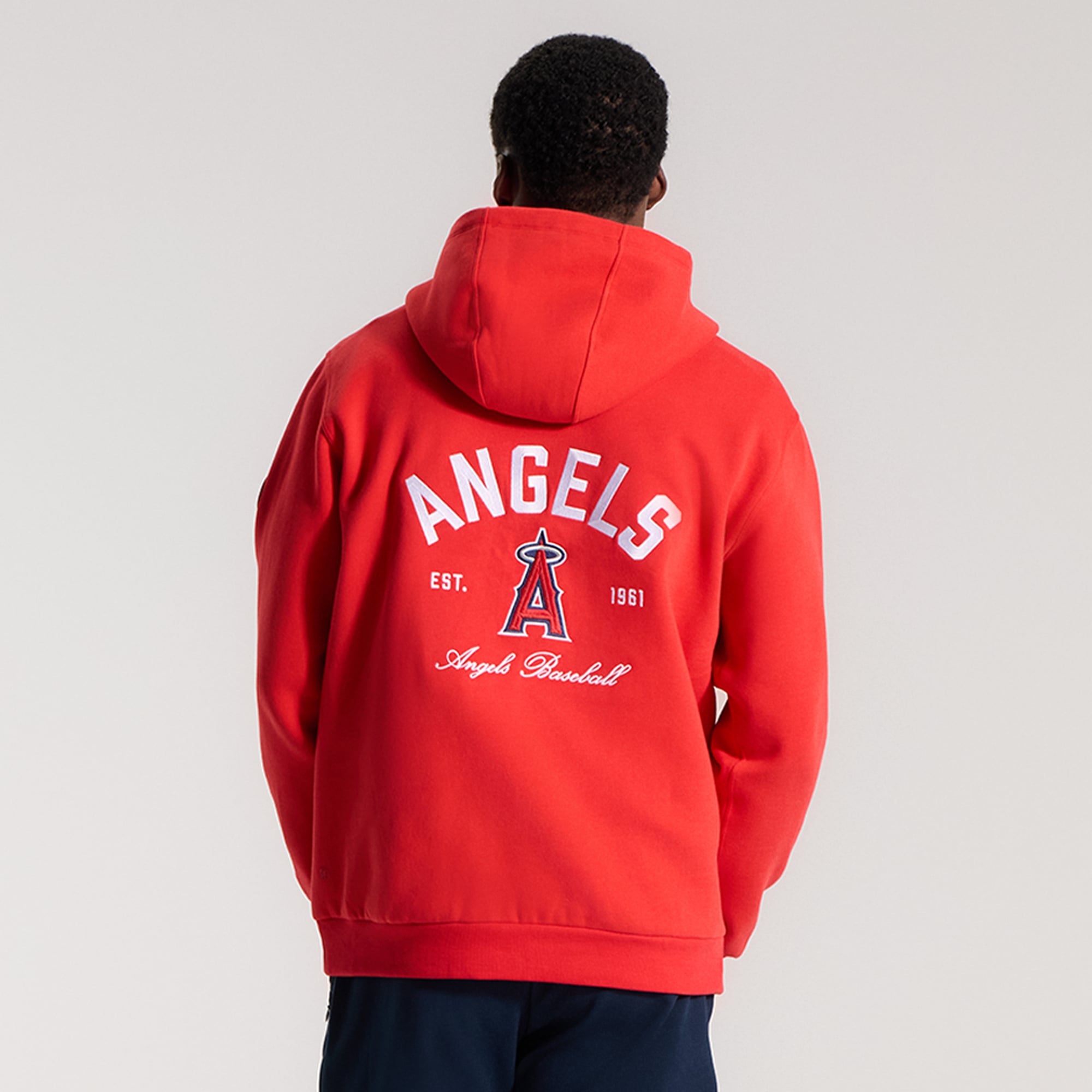 Men's lululemon True Red Los Angeles Angels Steady State Hoodie