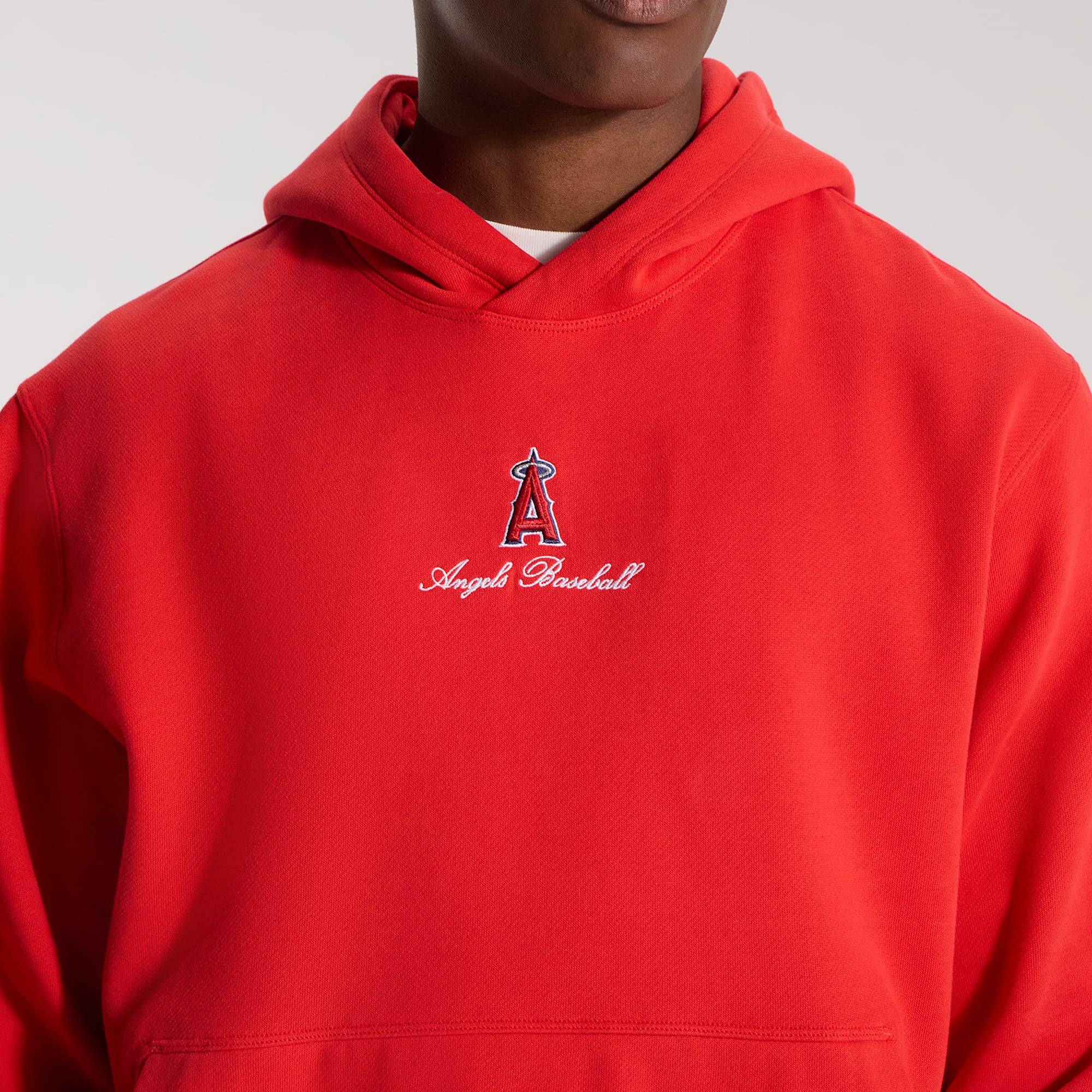 Men's lululemon True Red Los Angeles Angels Steady State Hoodie