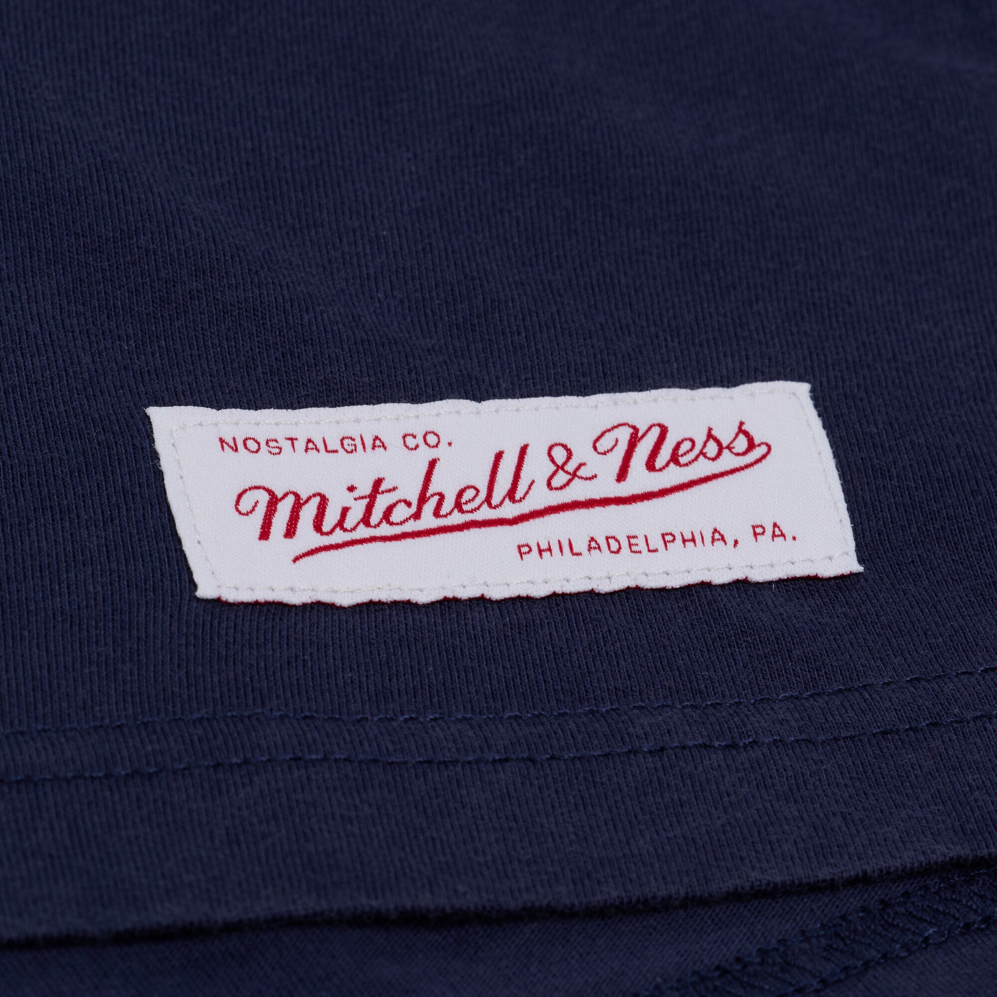 Men's Mitchell & Ness Navy Los Angeles Angels Core Essentials T-Shirt