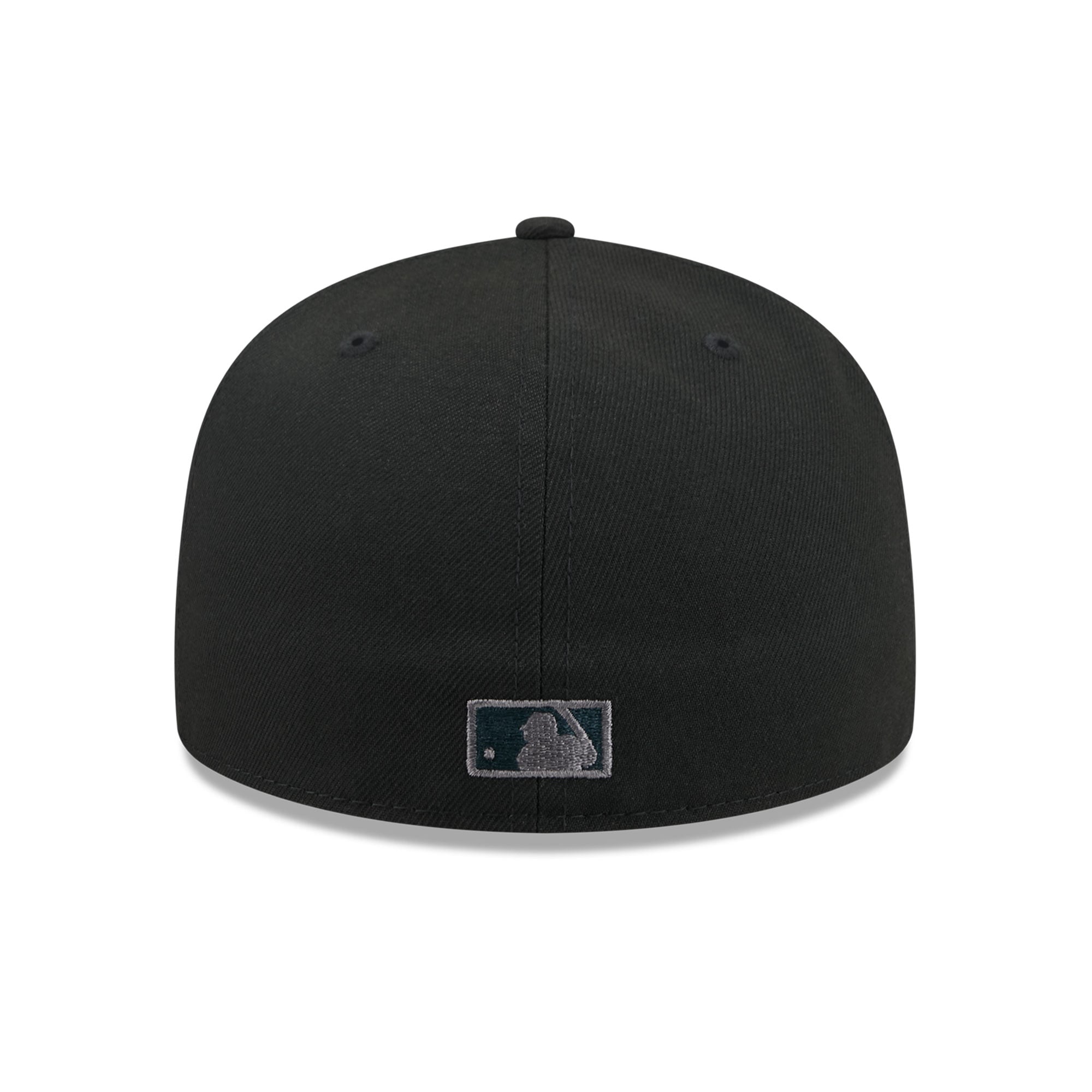 Casquette ajustée New Era 59FIFTY pour homme, noire, Los Angeles Angels, color pop