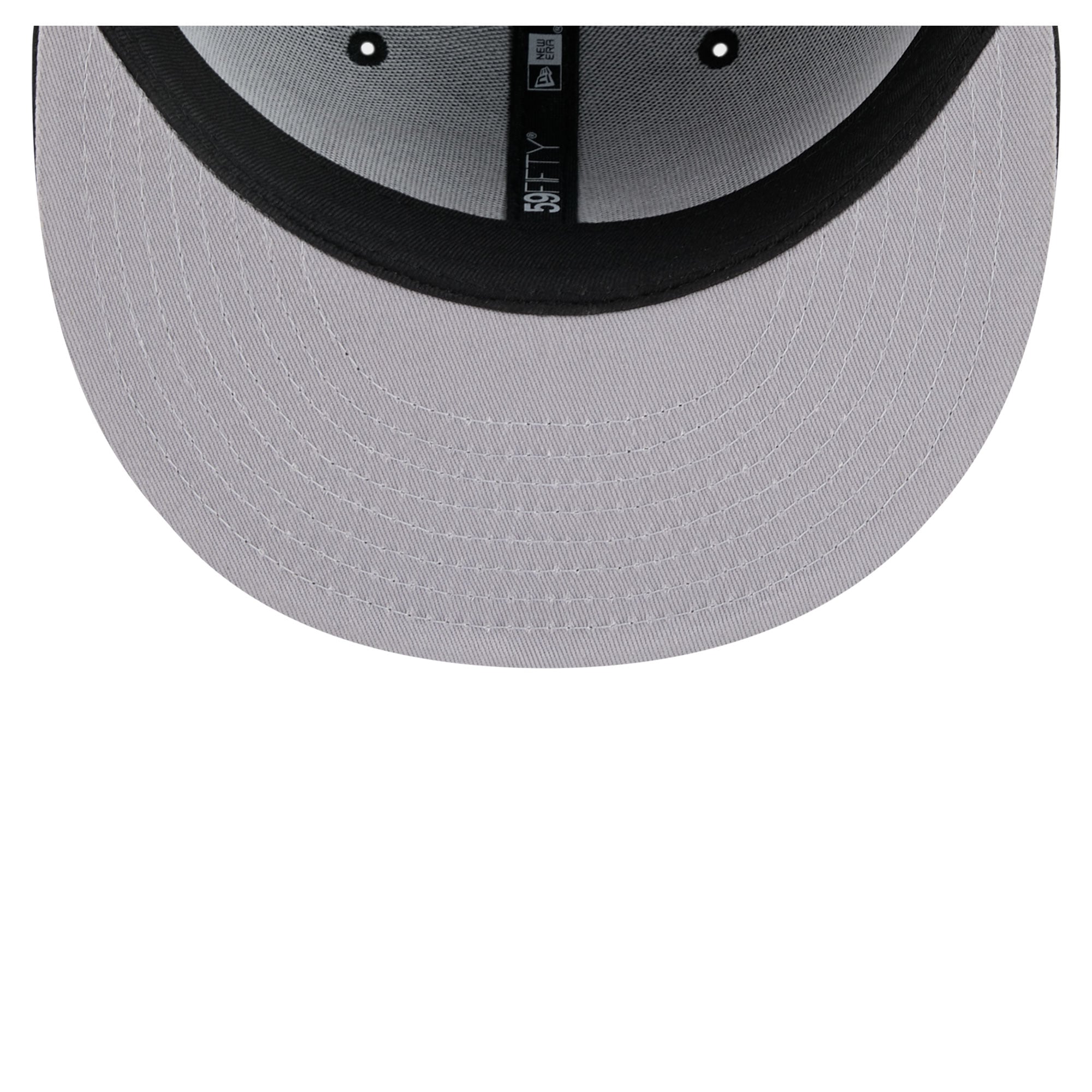 Casquette ajustée New Era 59FIFTY pour homme, noire, Los Angeles Angels, color pop