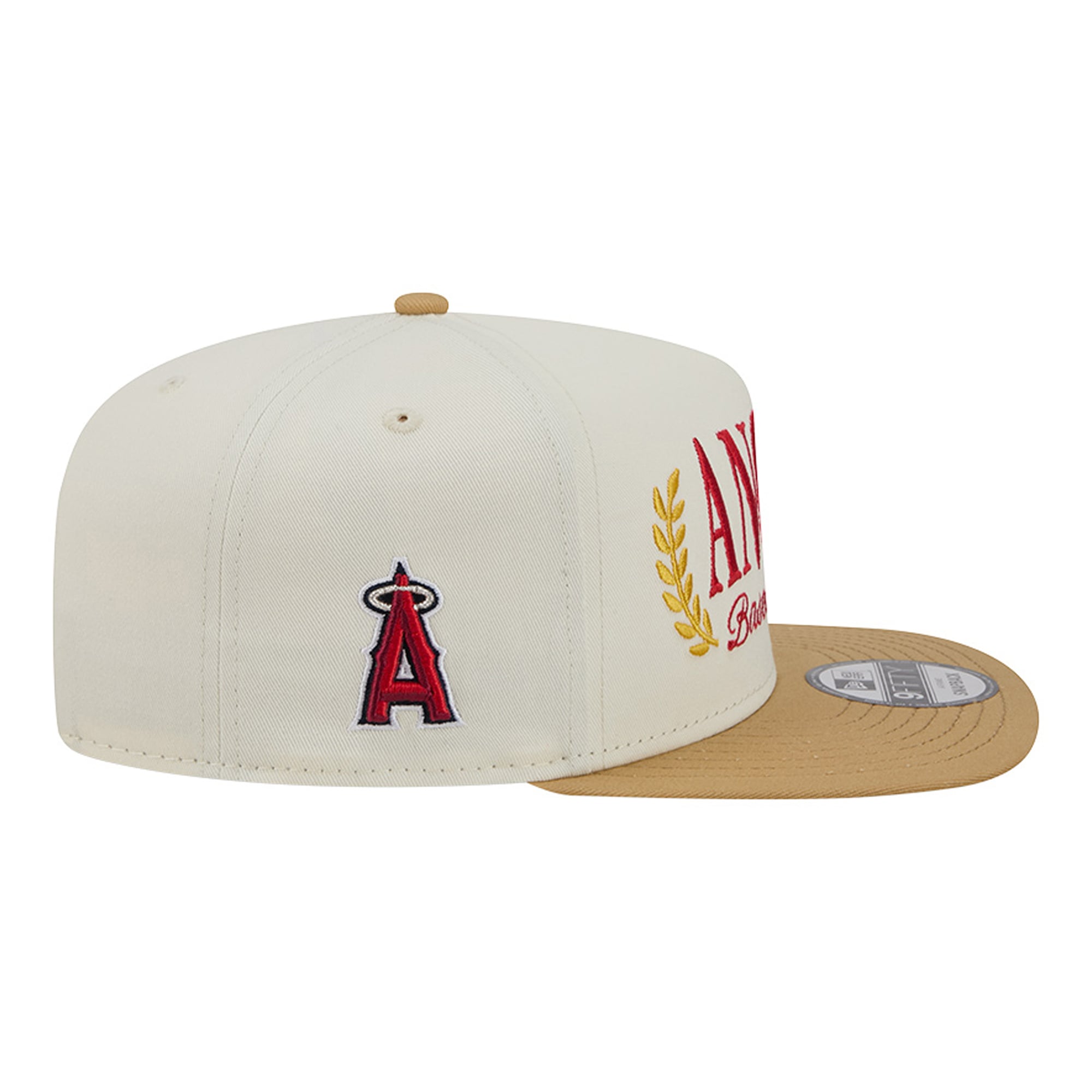 Casquette snapback New Era crème Los Angeles Angels Club 9FIFTY pour homme