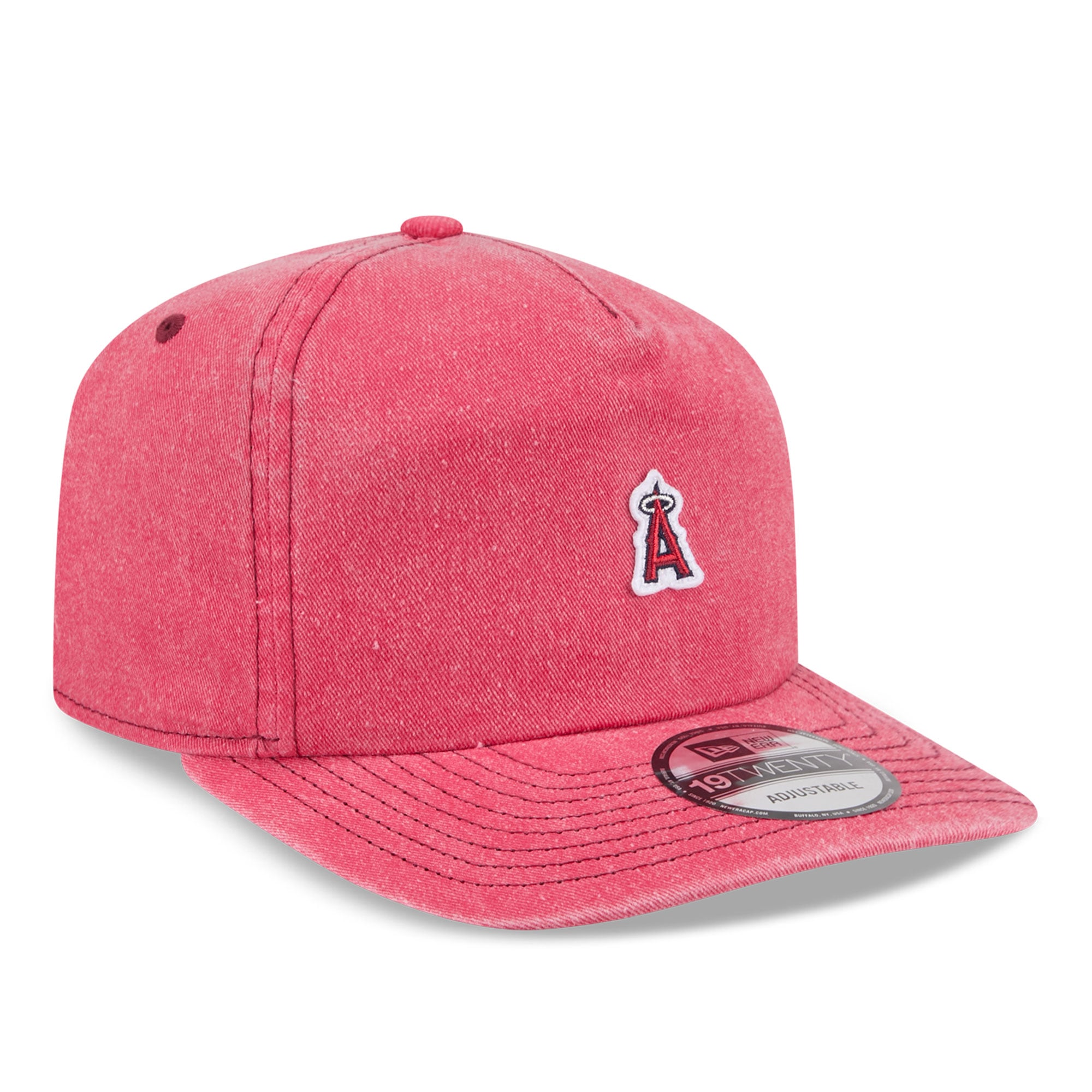 Casquette New Era rouge Los Angeles Angels 19TWENTY pour homme, micro-ajustable