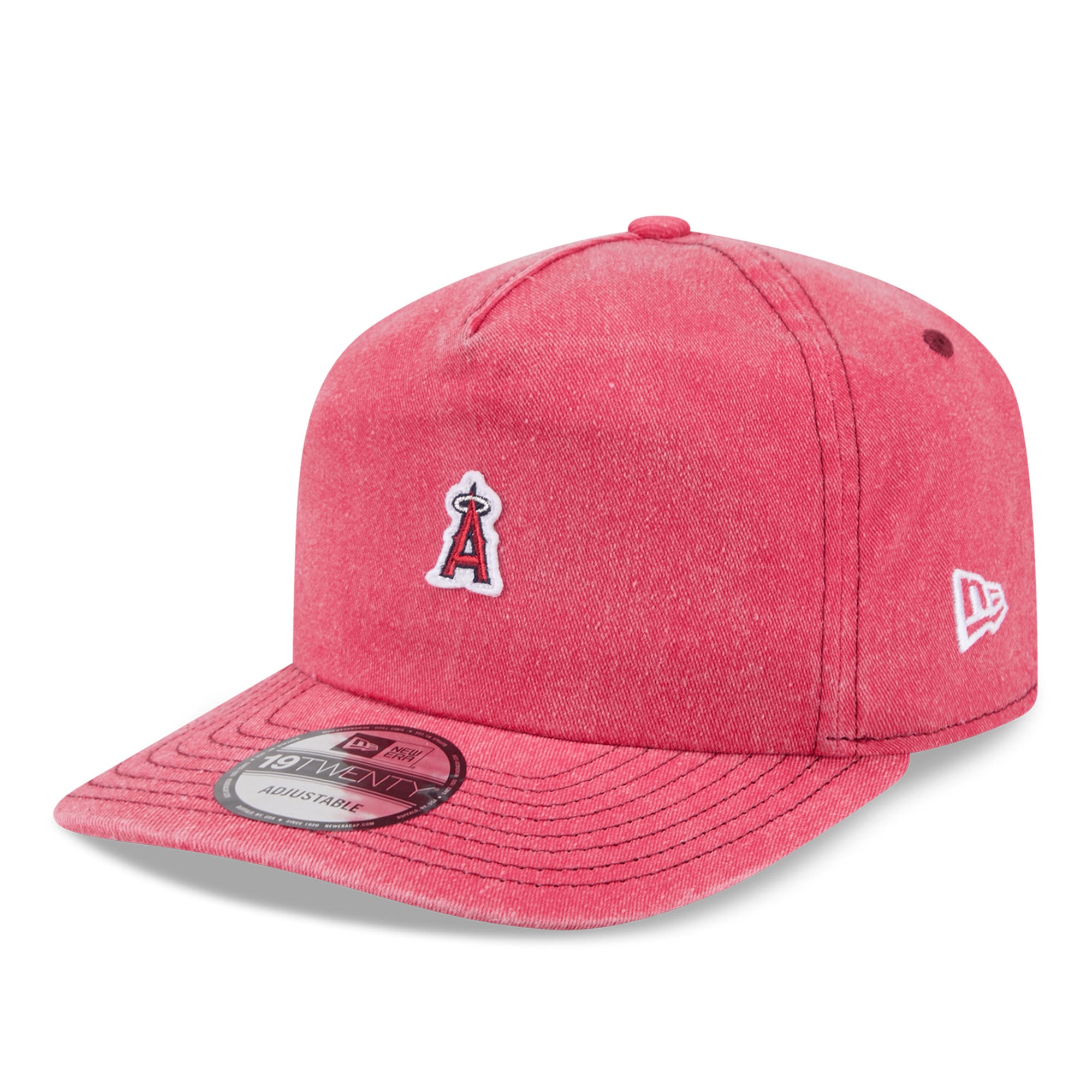 Casquette New Era rouge Los Angeles Angels 19TWENTY pour homme, micro-ajustable
