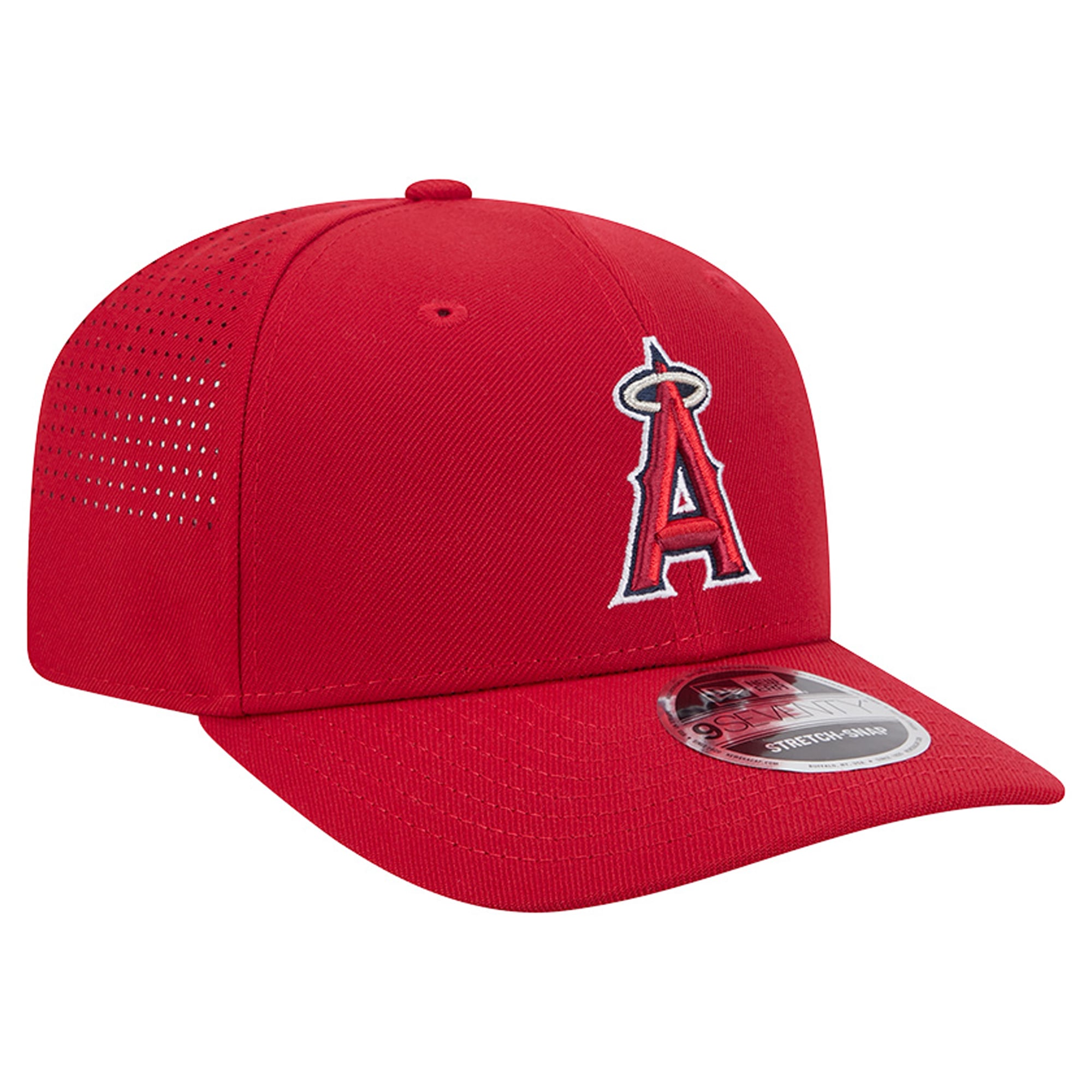Casquette ajustable New Era rouge Los Angeles Angels Performance 9SEVENTY pour homme