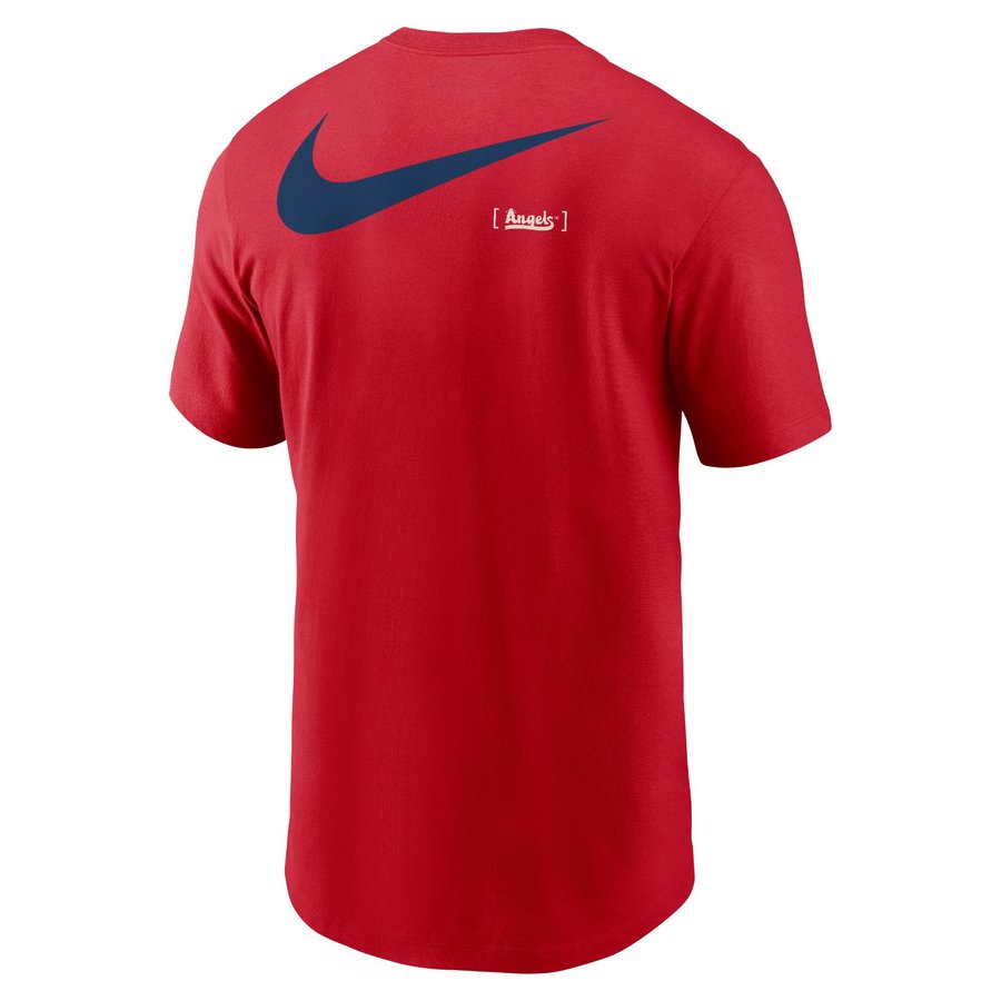 Nike エンゼルス Tシャツ レッド 2 ヒット スピード シティコネクト