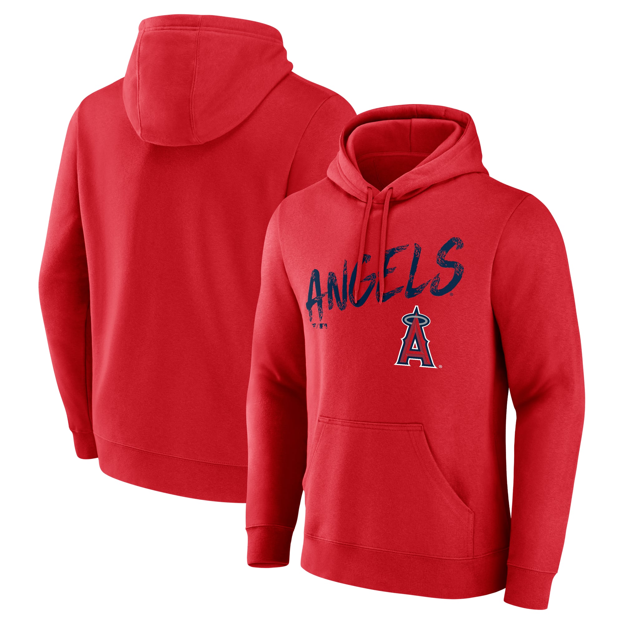 Men's Red Los Angeles Angels Hustle Hoodie