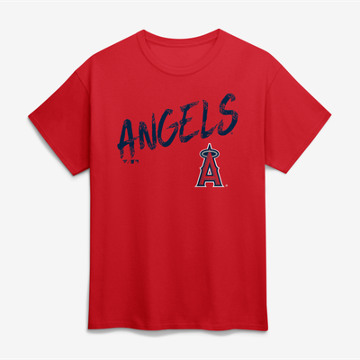 Los Angeles Angels Hustle T-Shirt - Red