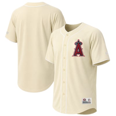 Los Angeles Angels Stitches Fashion Jersey - Cream